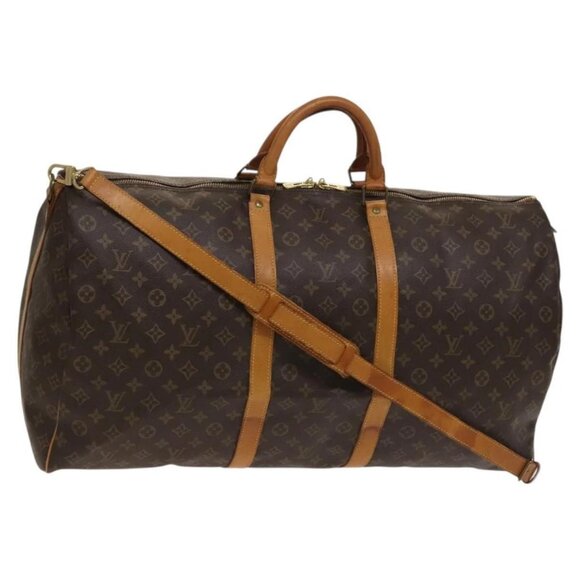 LOUIS VUITTON Monogram Keepall Bandouliere 60 Boston Bag - Picture 1 of 16